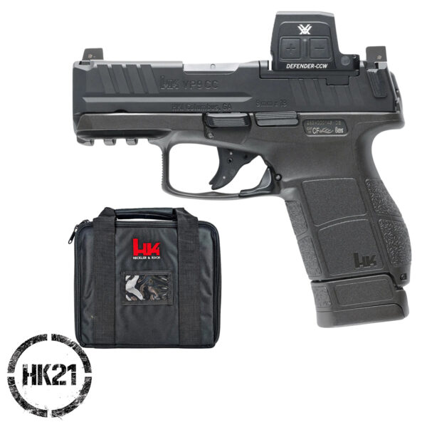 Heckler and Koch VP9CC OE 9mm Pistol – 10 and 12 Round Magazines - 81001319